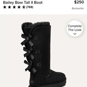 Ugg—Bailey Bow II Black